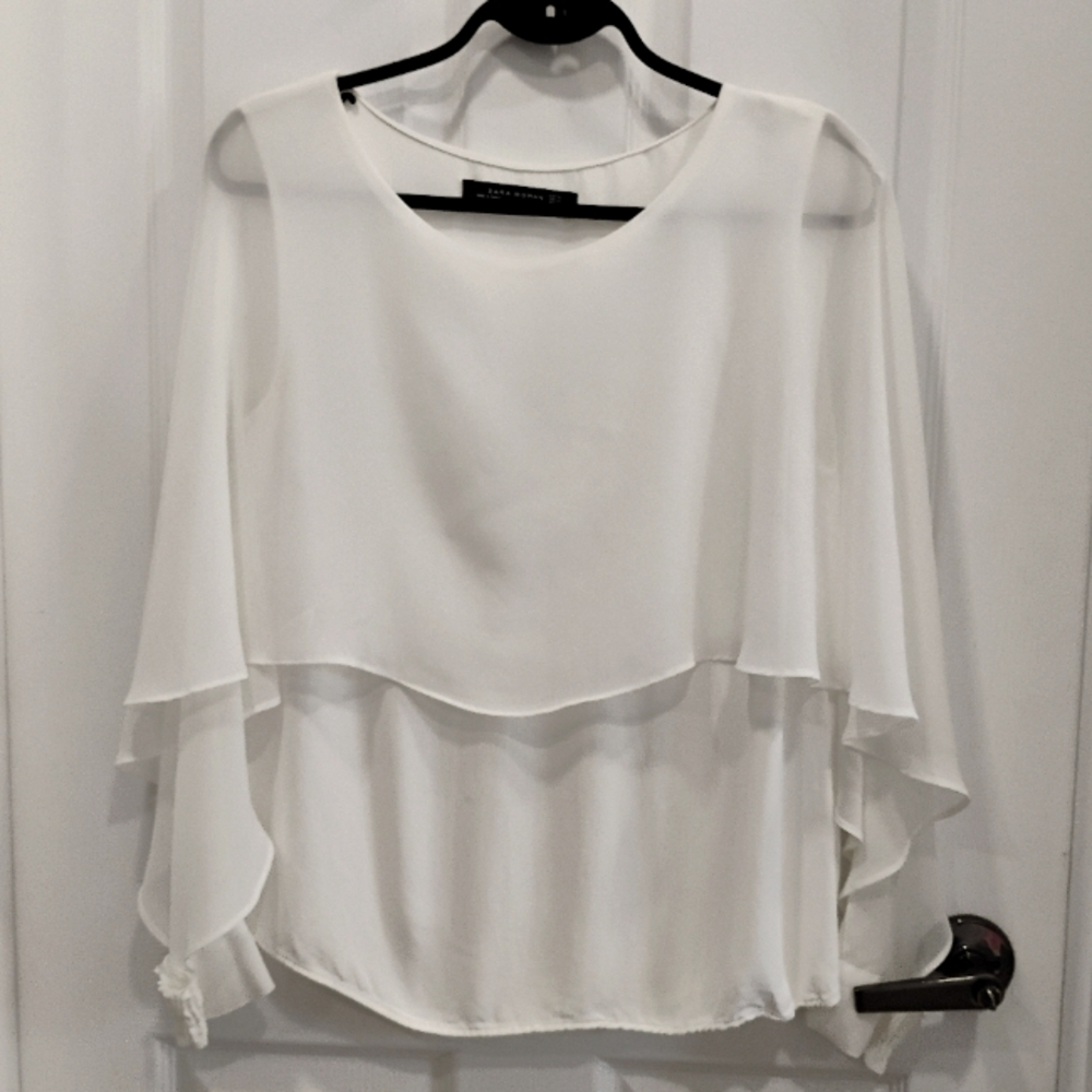 🩷 ZARA Angel Blouse